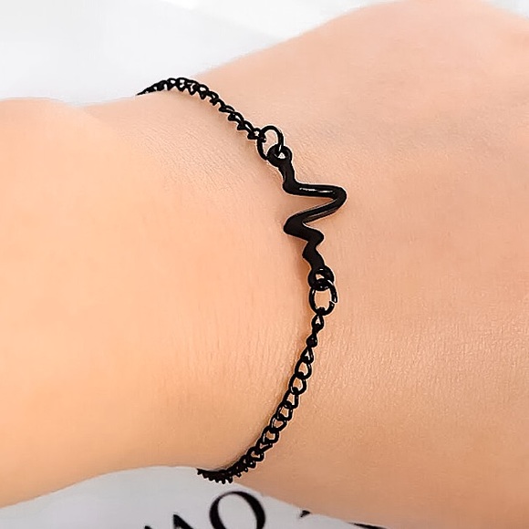 🔴𝟭𝟬/$𝟮𝟱🔴ECG Charm Simple Bracelet NEW - Picture 4 of 16